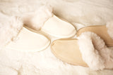 Slipper Suede Cream