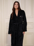 Robe Midnight Black