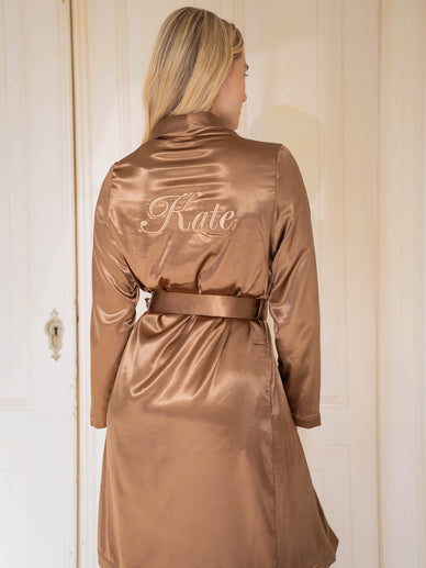 Kimono Teddy Chocolate Brown