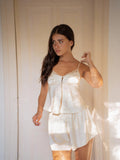Pyjama Lace Set Off White
