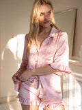 Pyjama Ruffle Old Pink