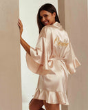 Ruffle Champagne