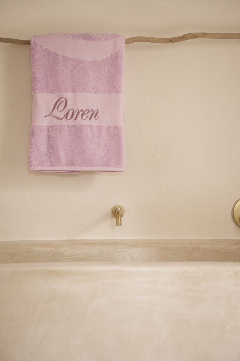 Toalla de Baño Pequeña Lila
