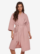 Waffle Robe Powder Pink