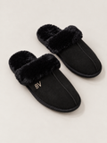 Slipper Suede Black