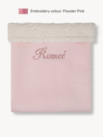 Teddy Blanket Light Pink