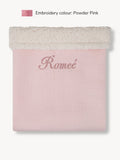 Teddy Blanket Light Pink