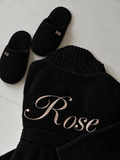 Bata Teddy Negra Largo