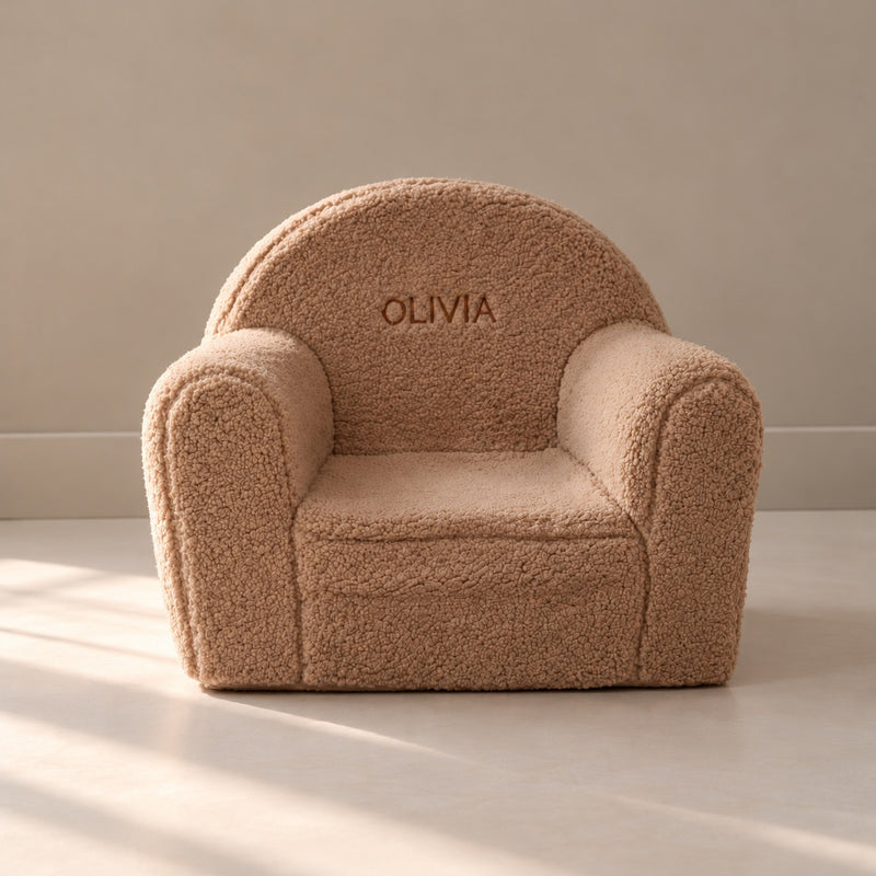 Teddy-Stuhl Beige