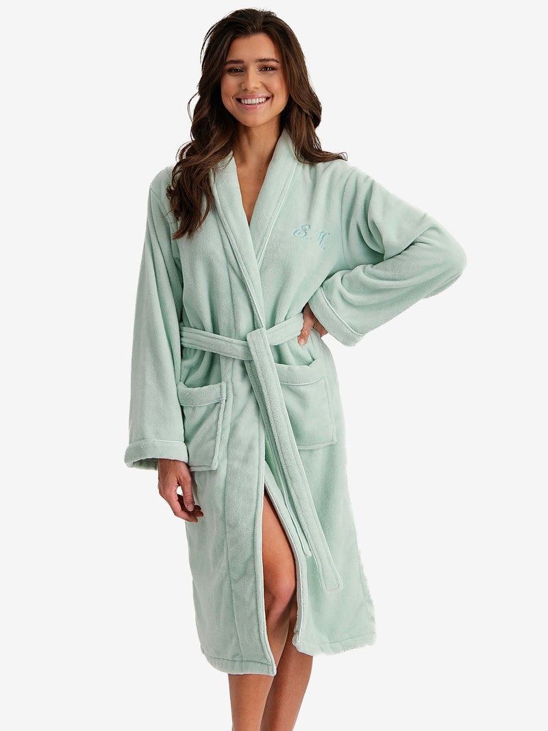 Deluxe Bademantel Frosty Mint
