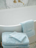 Bath Towel Small Baby Blue