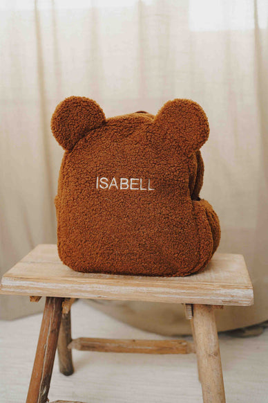 Backpack Teddy Bear Camel