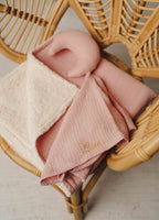 Pacifier Cloth Moon Old Pink