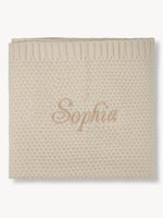 Knitted Blanket Cream