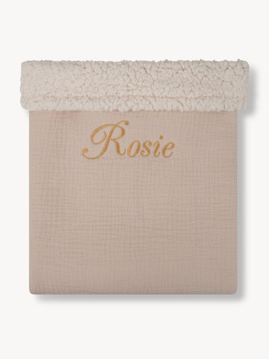 Teddy Blanket Beige