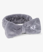 Headband Bow Grey