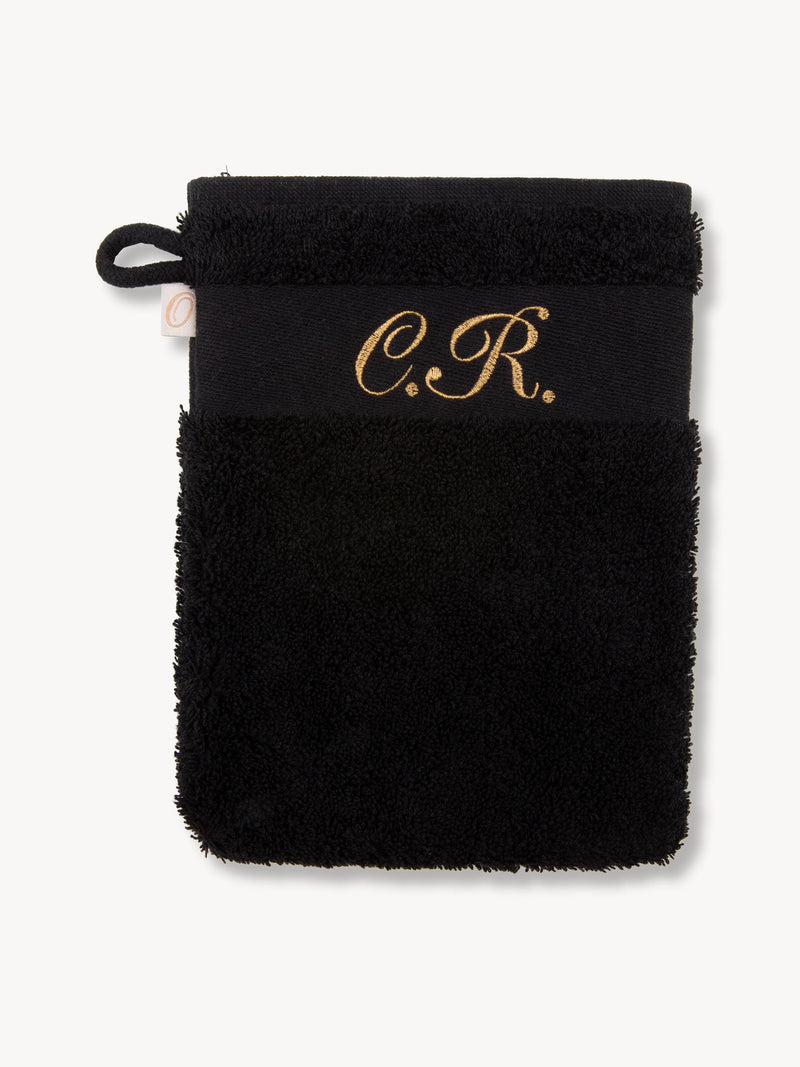 Washcloth Midnight Black