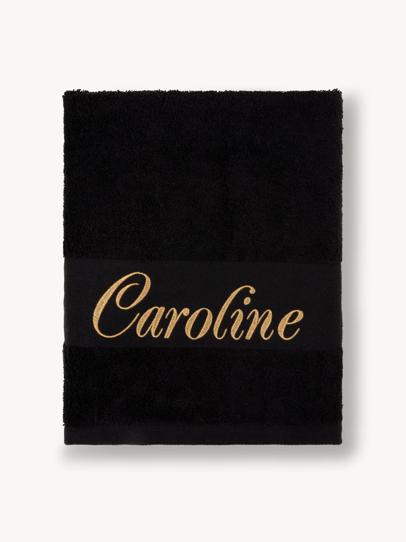 Bath Towel Small Midnight Black
