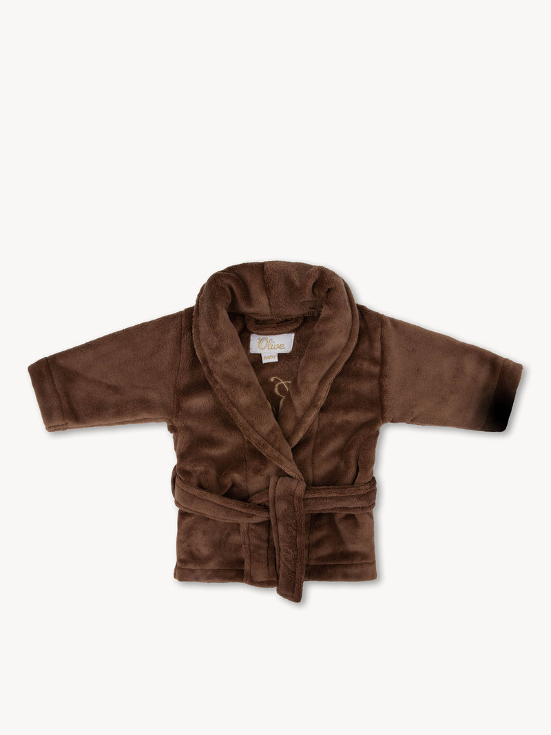 Robe Chocolate Brown Kids