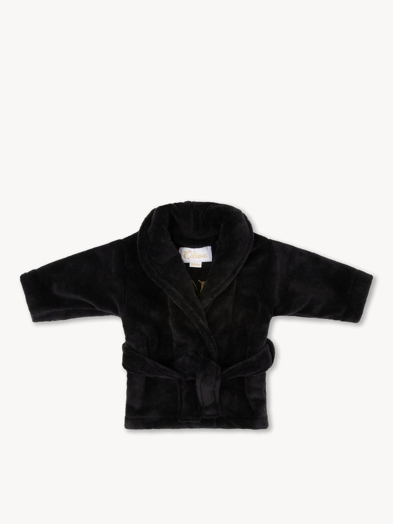 Bademantel Midnight Black Kinder