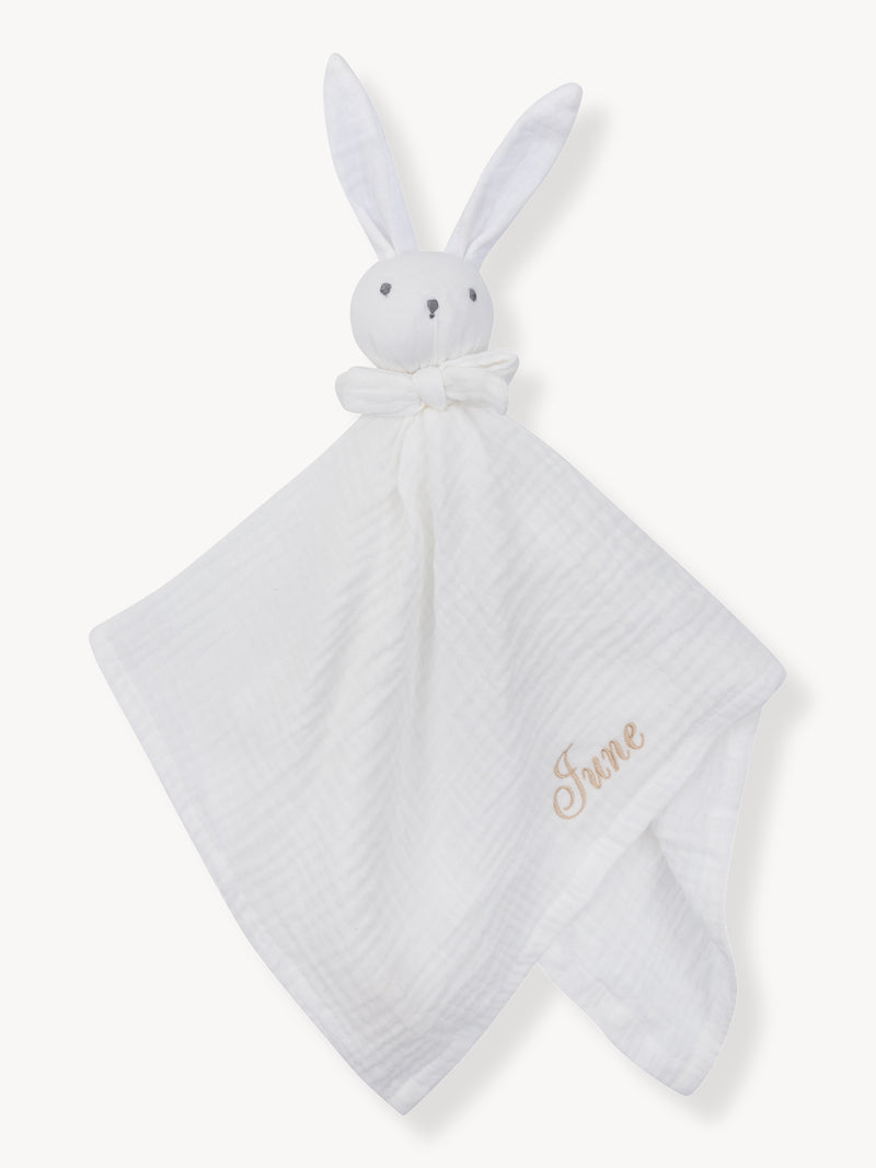 Hydrophilic Cuddle Cloth Bunny White