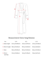 Kimono Deluxe Largo Crema