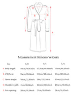Kimono Velours Noir