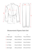Pyjama Suit Satin Cream