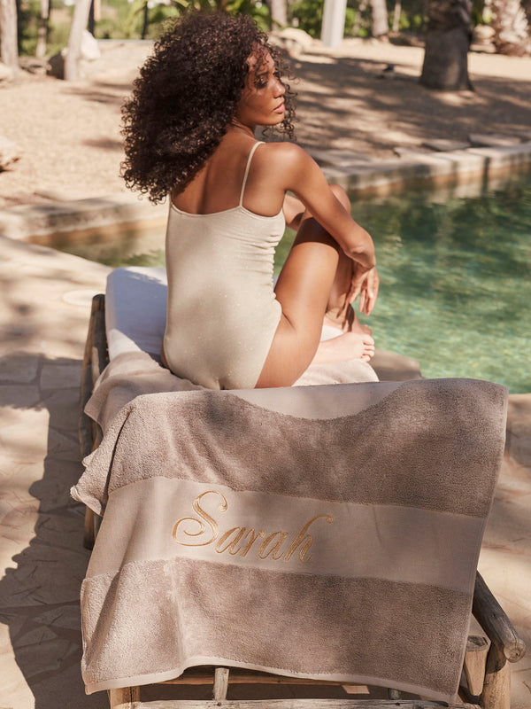 Beach Towel Taupe