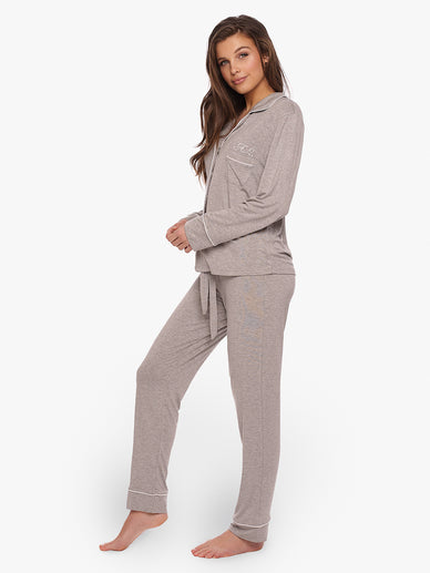 Pyjama Modal Grey Long 
