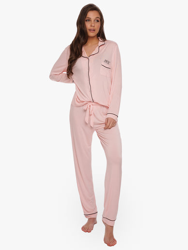 Pyjama Modal Pink Long