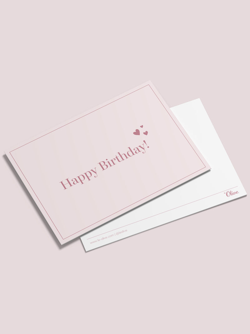 Wish Card Birthday